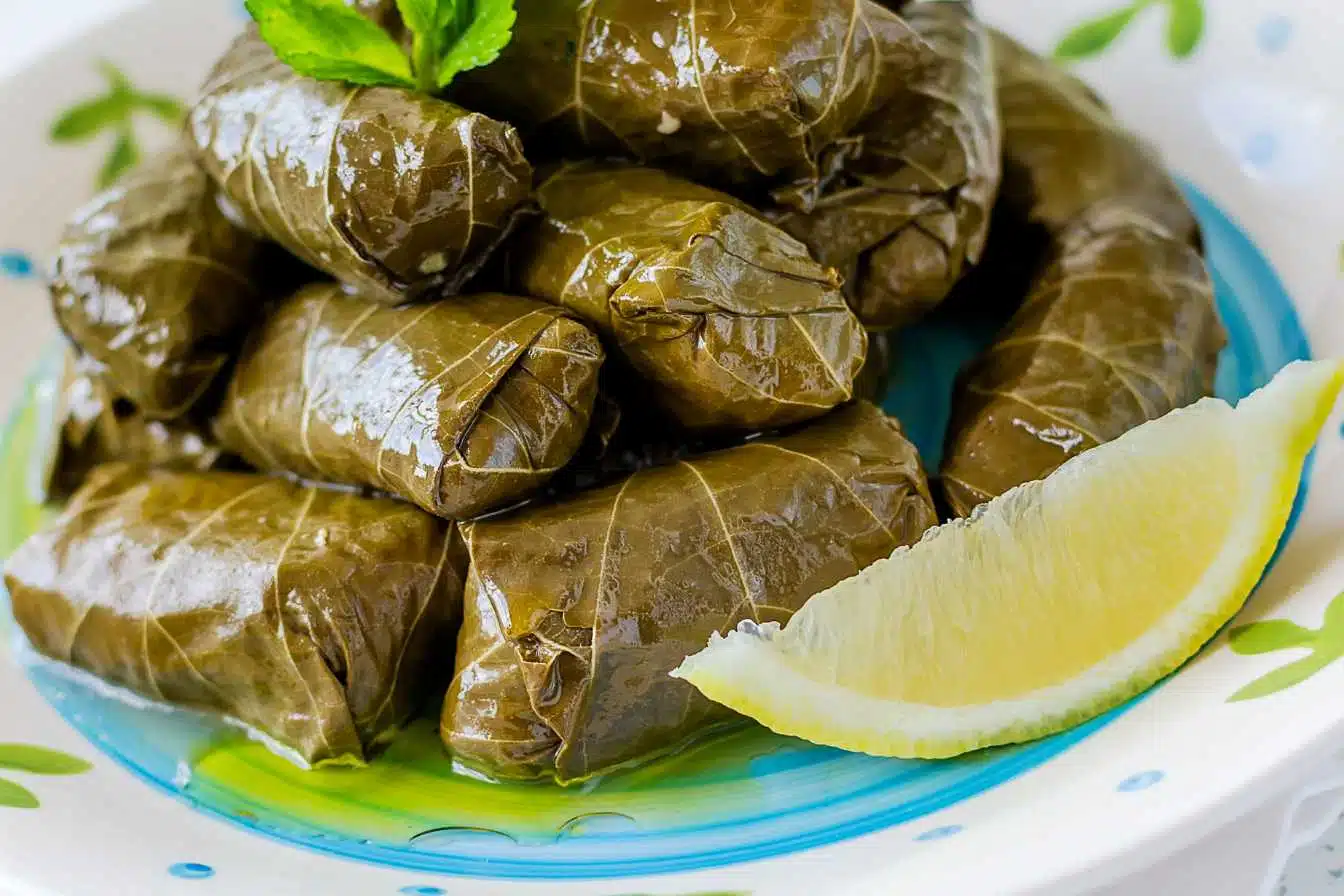 Feuilles de vigne farcies (dolmades) 3 Feuilles de vigne farcies (dolmades) 3