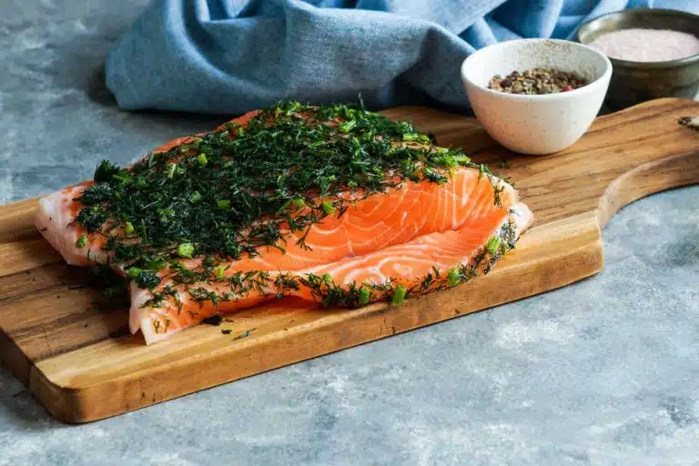 Le vrai gravlax de saumon 1