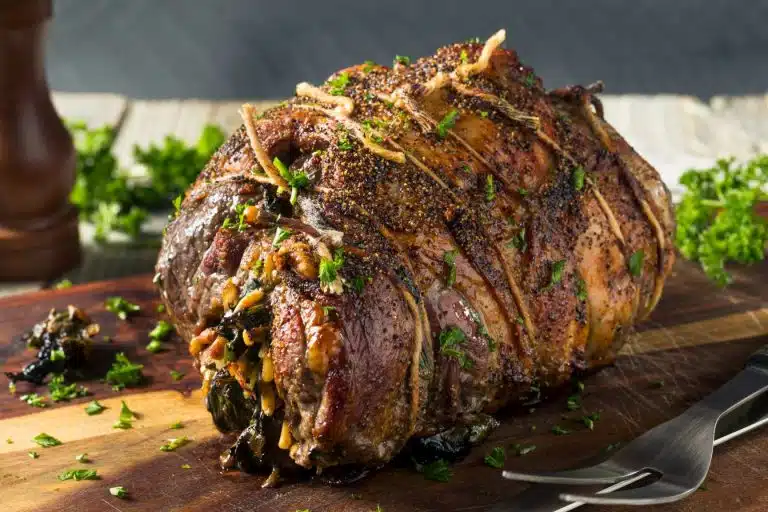 agneau roti