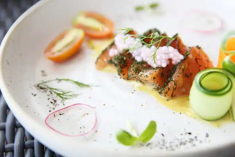 quel legume avec saumon gravlax 1