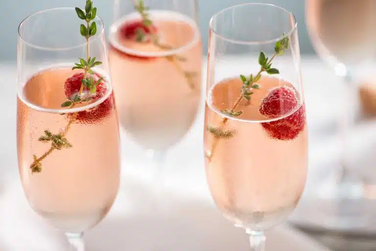 recette soupe de champagne a la framboise 1